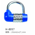 Candado de combinación, candado de bolsa, candado de zinc H-8057